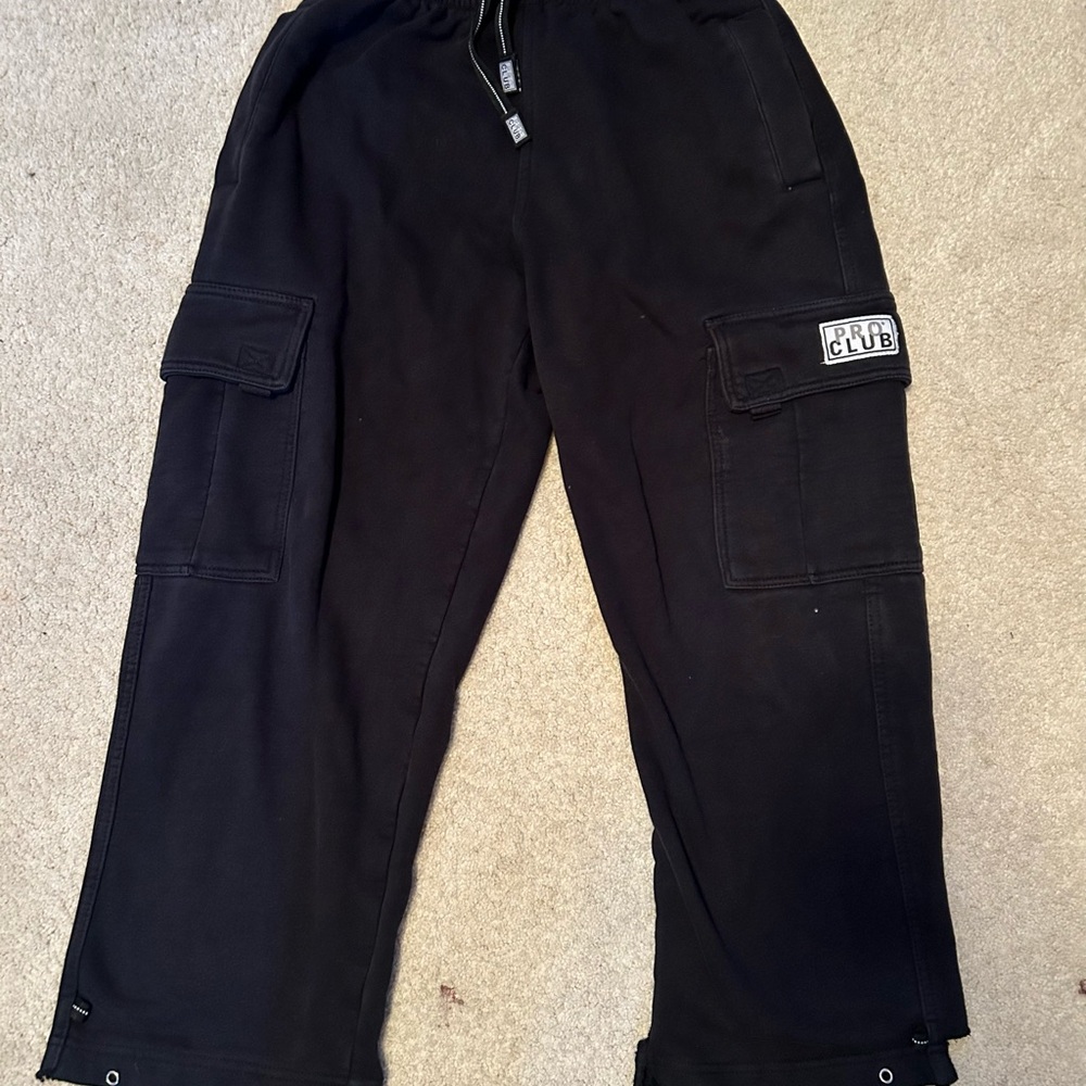 Black Cargo Pants